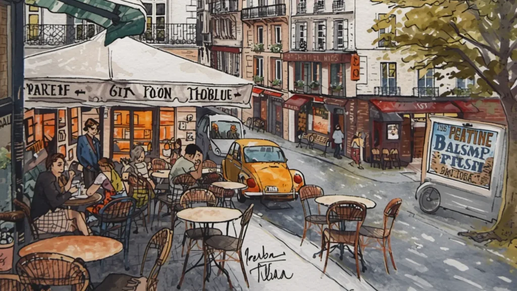 paris captions