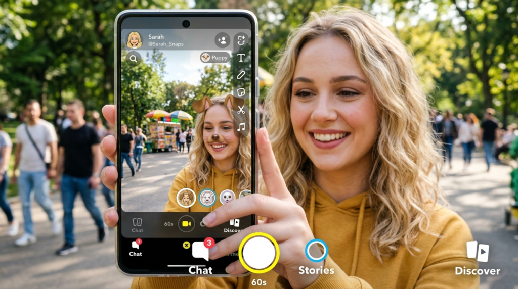 snapchat caption font