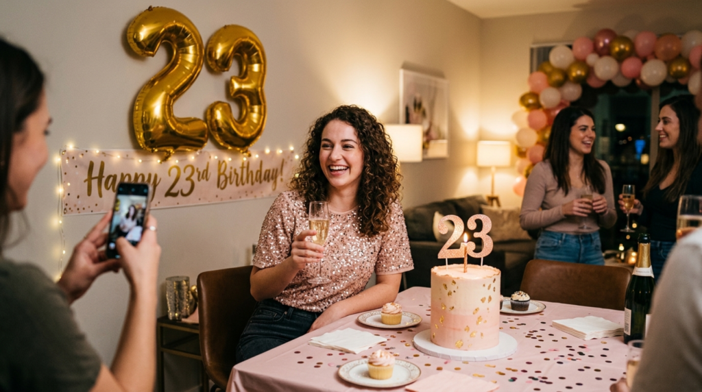 23th birthday caption