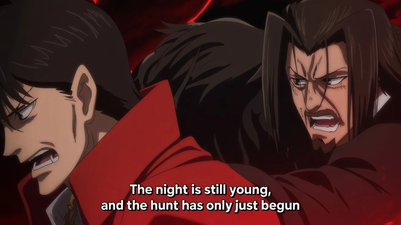 Hellsing Ultimate English Closed Captions