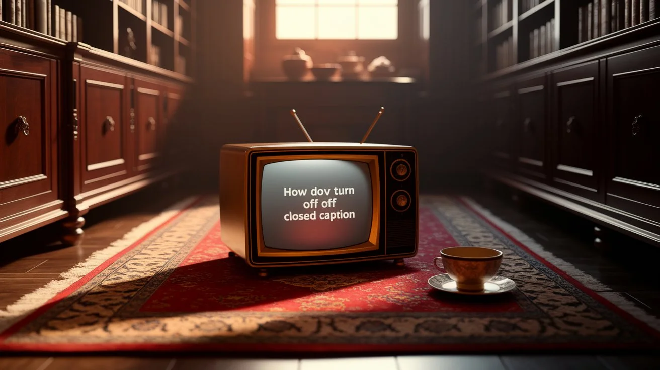 How Do You Turn Off Closed Caption