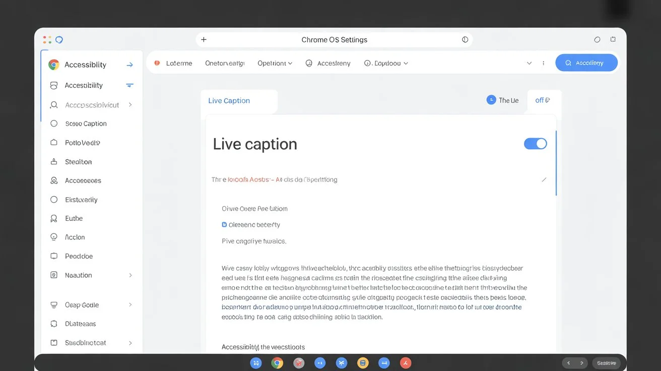 How to Turn Off Live Caption on Chromebook