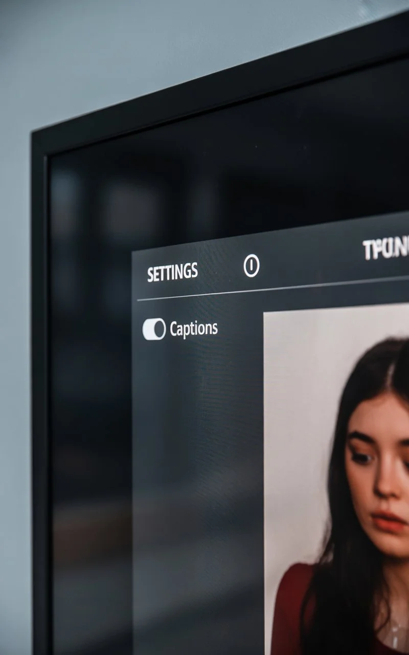 Turning Off Captions