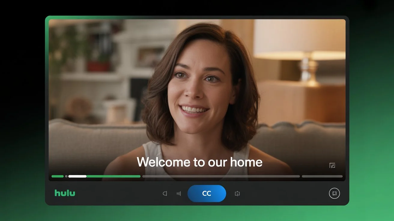 hulu closed captioning