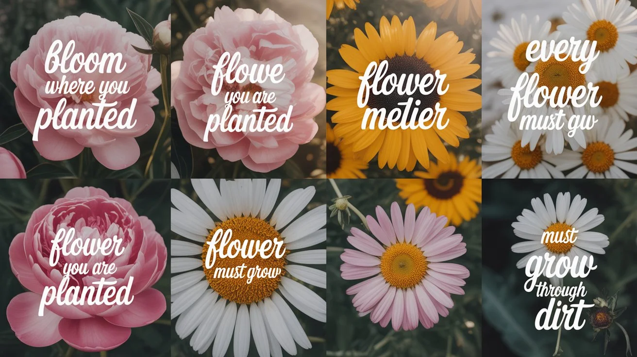 instagram captions for flowers